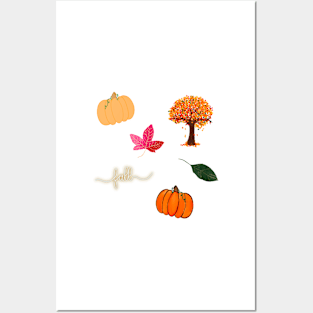 Fall Sticker Pack Posters and Art